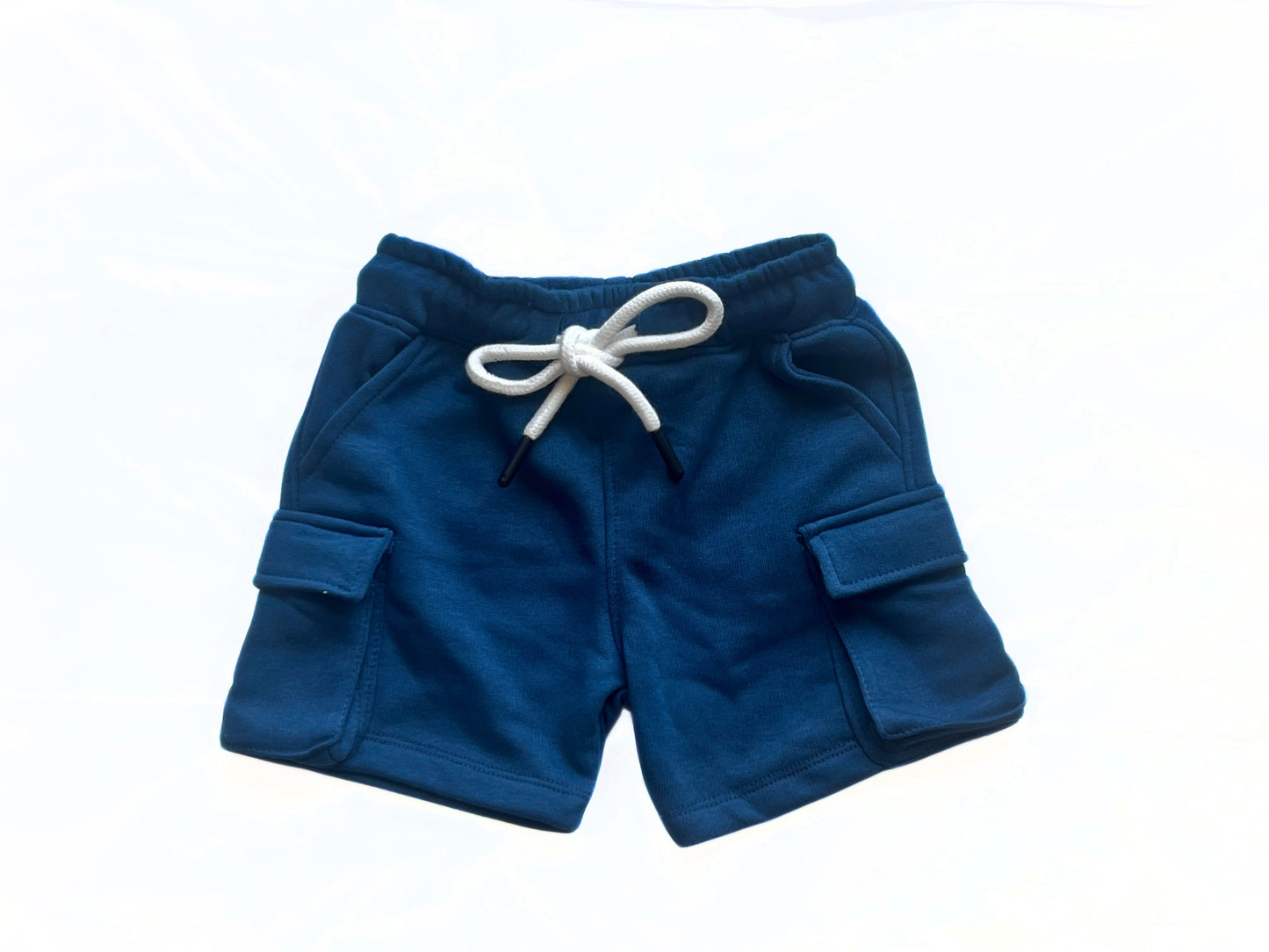 Navy Blue Cargo Shorts