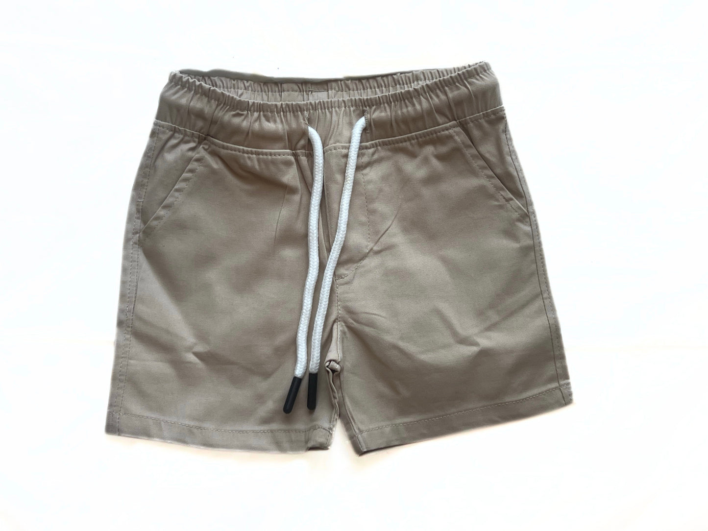 Beige Chino Shorts