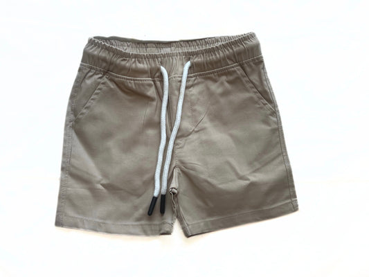 Beige Chino Shorts
