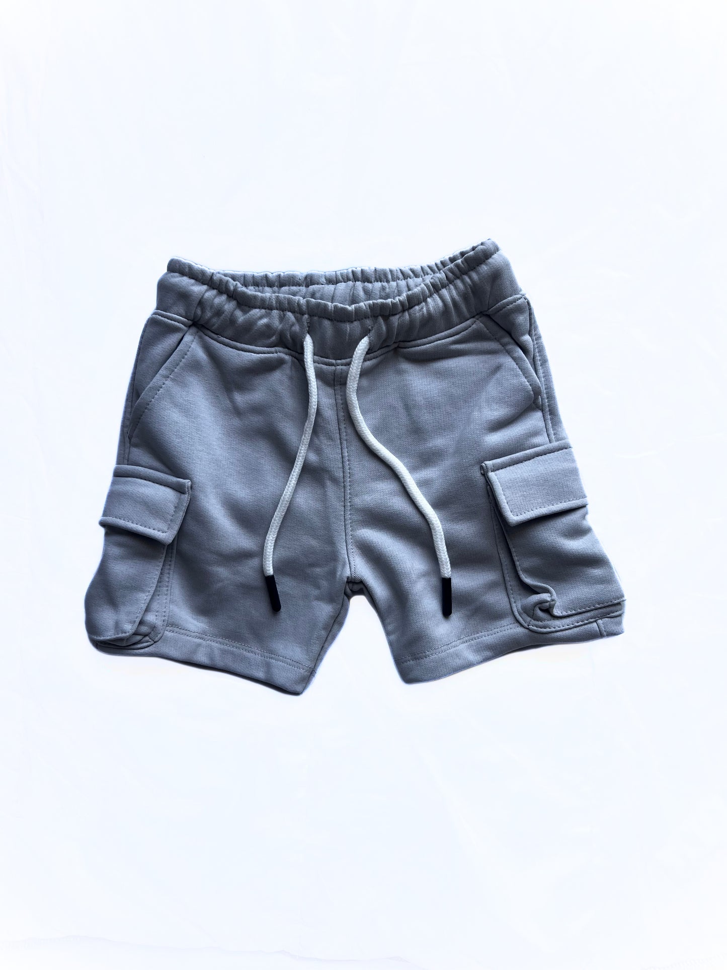 Light Grey Cargo Shorts