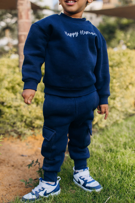 Unisex Cargo Navy Pants