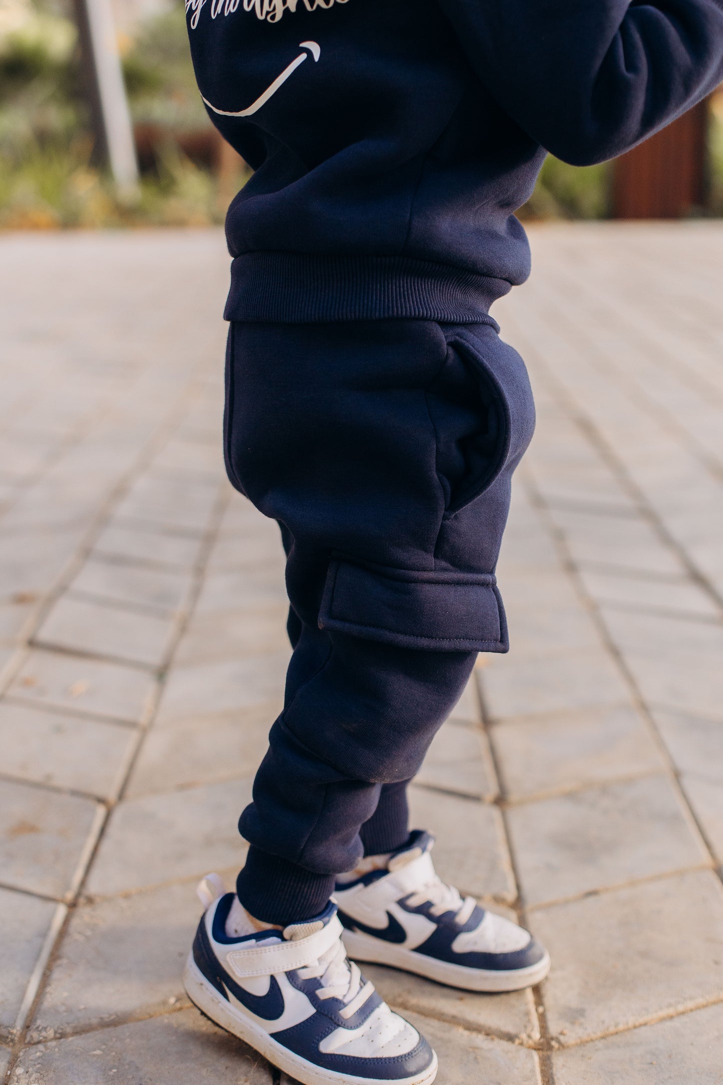 Unisex Cargo Navy Pants