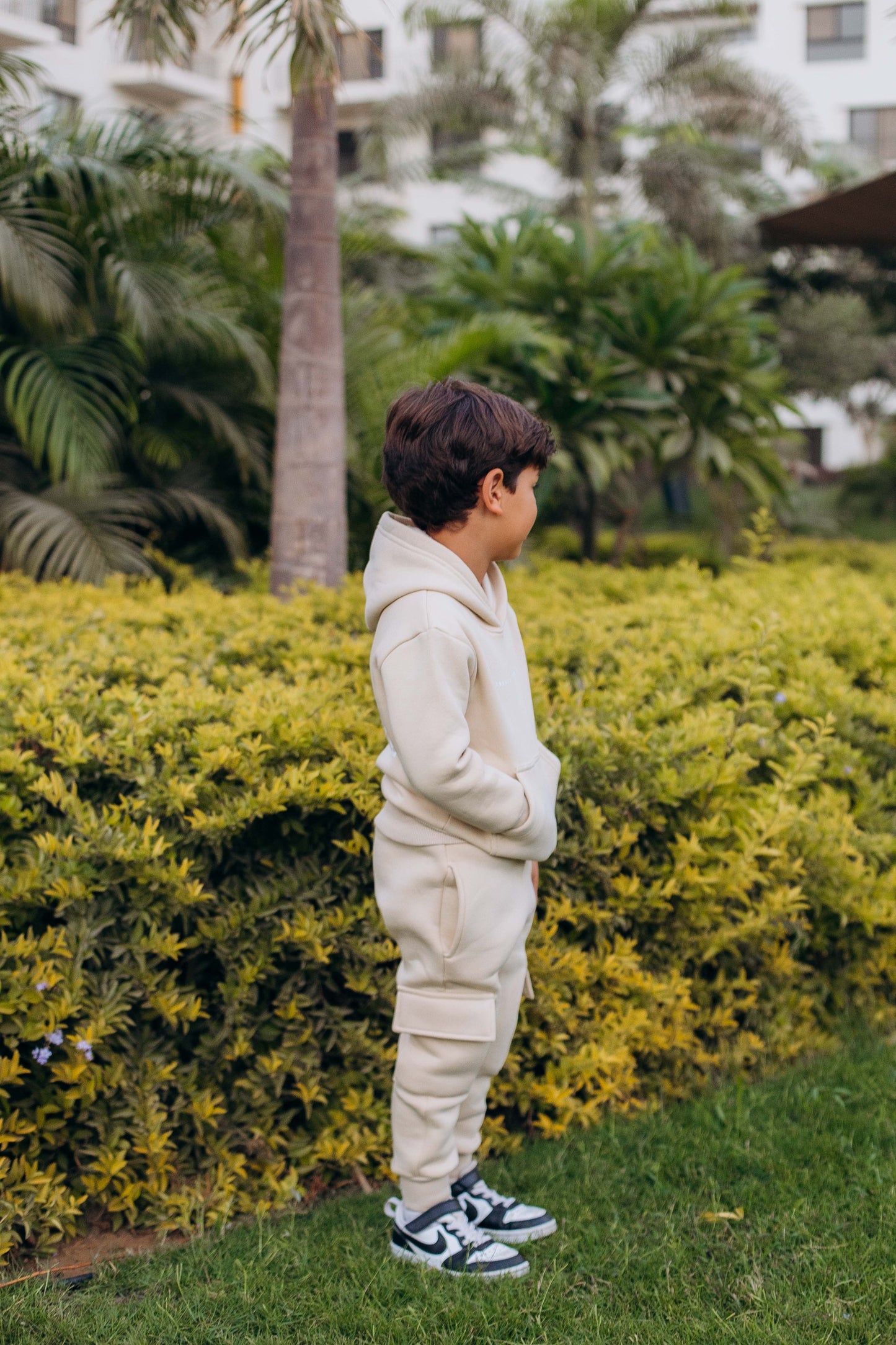 Unisex Cargo Beige Pants