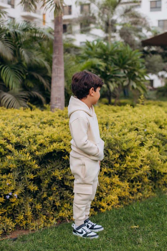 Unisex Cargo Beige Pants